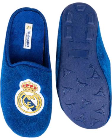 Calzado-De-Casa-De-Hombre-MARPEN-ZAPATILLAS-DE-CASA-REAL-MADRID-OFICIALES-CHINELA-SUATEX-AZUL