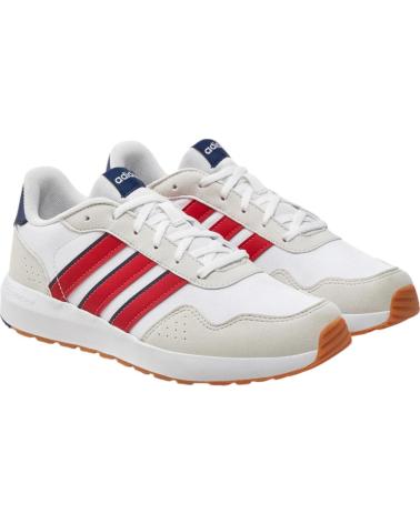 Deportivas de Mujer ADIDAS ZAPATILLAS RUN 60S J ROJO IE6441 NINO BLANCO
