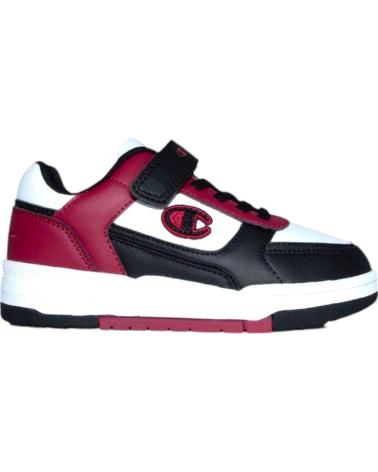 Sneaker für Mädchen und Junge CHAMPION ZAPATILLAS RD18 HERITAGE B GS NEGRO BLANCO BURDEOS S32815-KK VARIOS COLORES