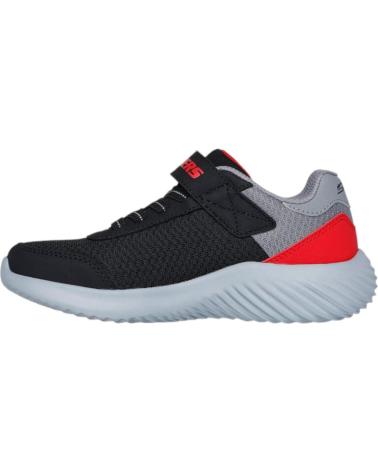 Esportes  de Menina e Menino SKECHERS ZAPATILLAS BOUNDER TREKZIC ROJO 403908L-BKRD NINO NEGRO