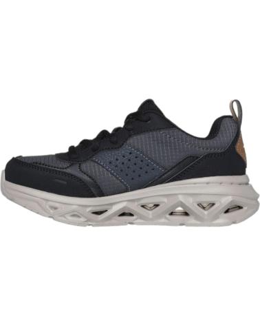 Sneaker für Damen und Junge SKECHERS ZAPATILLAS SKX-1121 CHARCOAL 406145L-BKCC NINO NEGRO