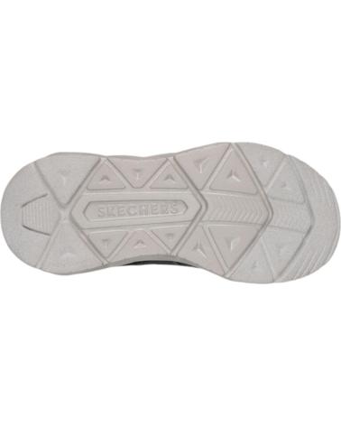 Sneaker für Damen und Junge SKECHERS ZAPATILLAS SKX-1121 CHARCOAL 406145L-BKCC NINO NEGRO