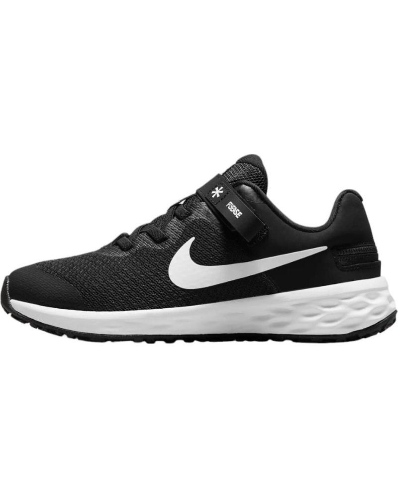 boy Trainers NIKE ZAPATILLAS REVOLUTION 6 FLYEASE NN PS BLANCO HUMO NEGRO