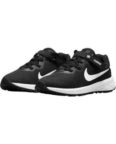 boy Trainers NIKE ZAPATILLAS REVOLUTION 6 FLYEASE NN PS BLANCO HUMO NEGRO