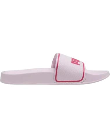 Chinelos de Mulher e Menina PUMA CHANCLAS LEADCAT 2 0 JR GARNET FLIP FLOPS 384434-13 ROSA