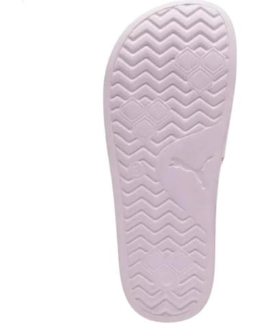 Chinelos de Mulher e Menina PUMA CHANCLAS LEADCAT 2 0 JR GARNET FLIP FLOPS 384434-13 ROSA