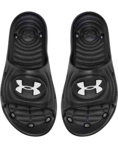 Chanclas de Niña y Niño UNDER ARMOUR CHANCLAS LOCKER IV FLIP FLOPS 3023787-001 NEGRO NEGRO