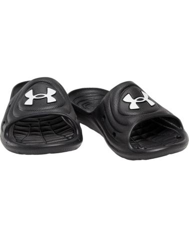 Chanclas de Niña y Niño UNDER ARMOUR CHANCLAS LOCKER IV FLIP FLOPS 3023787-001 NEGRO NEGRO