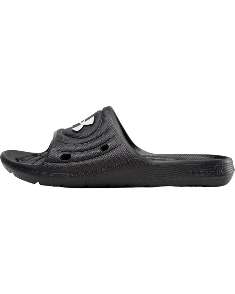 Chanclas de Niña y Niño UNDER ARMOUR CHANCLAS LOCKER IV FLIP FLOPS 3023787-001 NEGRO NEGRO