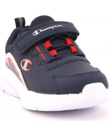 Sneaker für Mädchen und Junge CHAMPION ZAPATILLAS SHOUT OUT B TD MARINO ROJO BLA S32214-BS501 AZUL