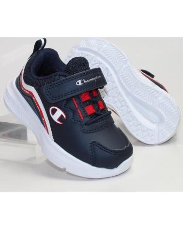Sneaker für Mädchen und Junge CHAMPION ZAPATILLAS SHOUT OUT B TD MARINO ROJO BLA S32214-BS501 AZUL