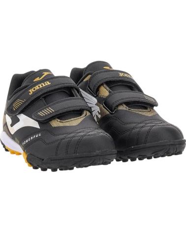 Sportivo per Bambina e Bambino JOMA ZAPATILLAS POWERFULL JR 2401 TURF POJW2401TFV FUTBOL C NEGRO