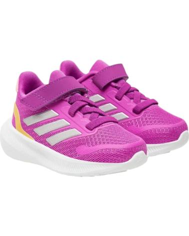 Deportivas de Niña ADIDAS ZAPATILLAS FUNFALCON 5 EL I VIOLETA GRIS SILVER IE8601 NINO MORADO