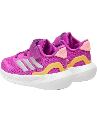 Deportivas de Niña ADIDAS ZAPATILLAS FUNFALCON 5 EL I VIOLETA GRIS SILVER IE8601 NINO MORADO
