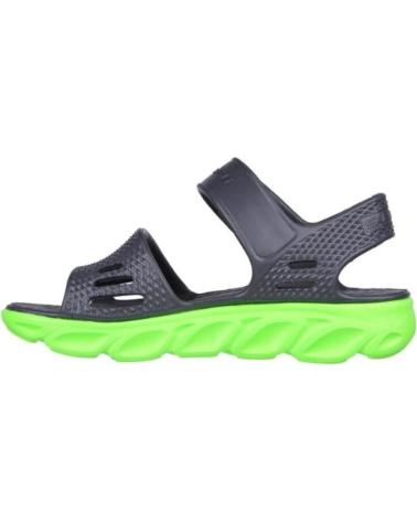 Sandalias de Niño SKECHERS SANDALIAS HYPNO SPLASH SOLZO VERDE SANDAL 402001L-CCLM GRIS