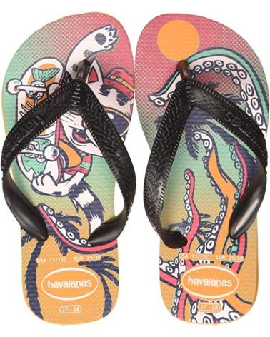 Chanclas de Niña y Niño HAVAIANAS CHANCLAS HAVAINAS KIDS RADIKAL VIBRANT FLIP FLOPS 4000054-76 VARIOS COLORES