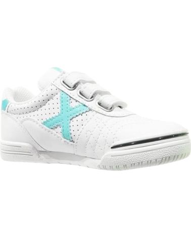 Sportivo per Bambino MUNICH ZAPATILLAS G3 KID VCO VERDE 281 1518281 BLANCO