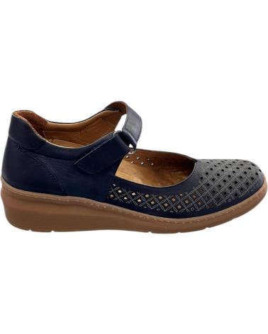 Chaussures compensées pour Femme 48 HORAS MERCEDITAS 512601-29 PIEL MARINO VARIOS COLORES