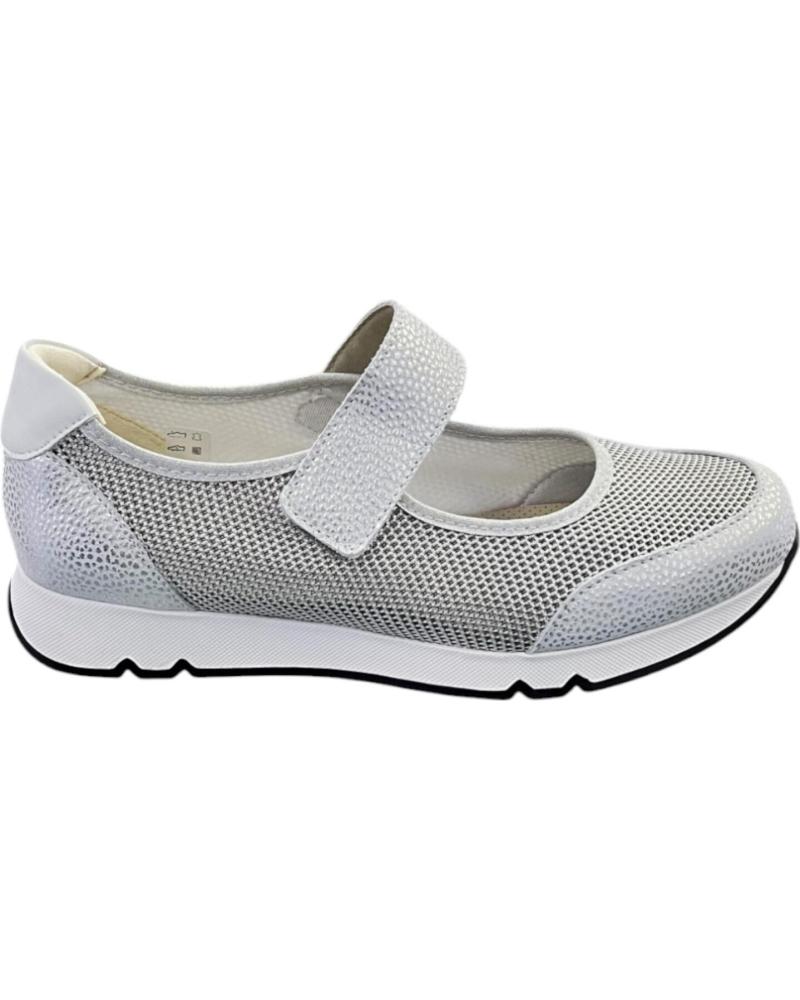 Zapatos de Mujer D`CUTILLAS MERCEDITAS ANCHO ESPECIAL DOCTOR CUTILLAS 82563 PLATA VARIOS COLORES