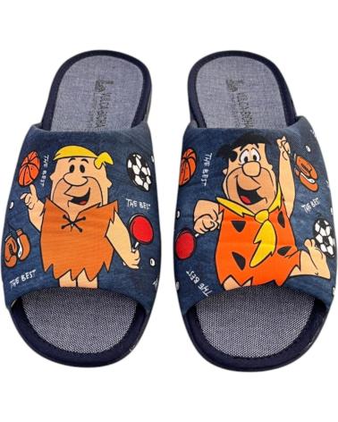 Man House slipers VULCA-BICHA ZAPATILLAS CASA 1443 PIQUE MARINO PICAPIEDRA VARIOS COLORES