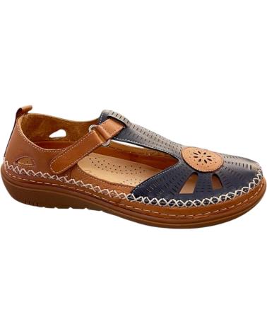 Woman Sandals 48 HORAS SANDALIAS 48 HOURS 513702-29 PIEL MARINO - CUERO VARIOS COLORES