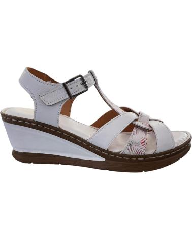 Sandálias de Mulher 48 HORAS SANDALIAS MUJER PIEL CUNA 415401-30 BLANCO VARIOS COLORES