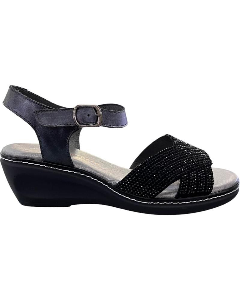Sandalias de Mujer D`CUTILLAS SANDALIAS HEBILLA CUNA DOCTOR CUTILLAS 32160 NEGRO VARIOS COLORES