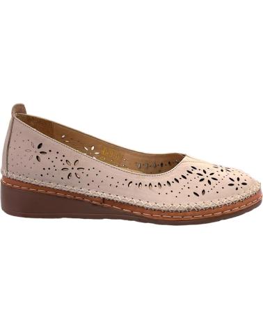 Woman shoes 48 HORAS MOCASINES MUJER PIEL 413803-15 PIEL BEIGE VARIOS COLORES