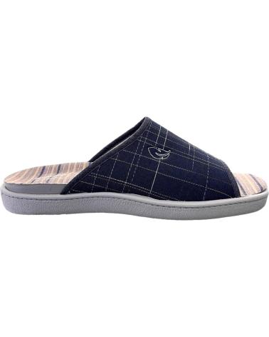 Pantofole per Uomo PLUMAFLEX ZAPATILLAS CASA HOMBRE PUNTERA ABIERTA 12452 MARINO VARIOS COLORES