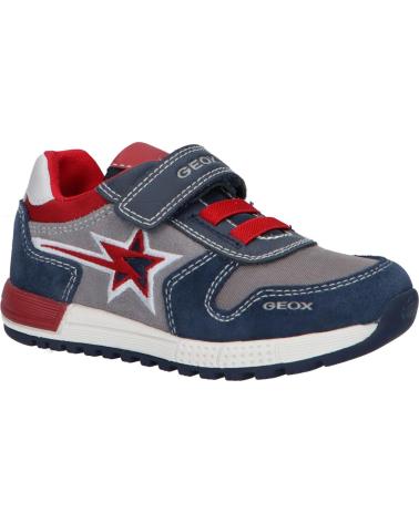 Scarpe sport per Bambino GEOX B263CA 022FU B ALBEN C4244 NAVY-DK RED