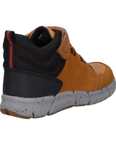 Stiefel für Junge GEOX J949XA 032FU J FLEXYPER C2G9B DK YELLOW-BLACK