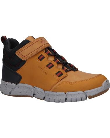 Stiefel für Junge GEOX J949XA 032FU J FLEXYPER C2G9B DK YELLOW-BLACK