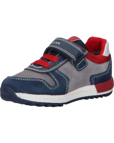 Scarpe sport per Bambino GEOX B263CA 022FU B ALBEN C4244 NAVY-DK RED