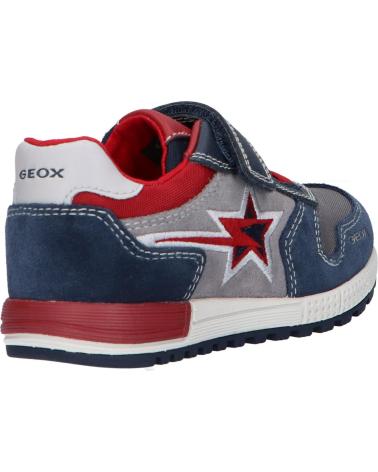 Scarpe sport per Bambino GEOX B263CA 022FU B ALBEN C4244 NAVY-DK RED