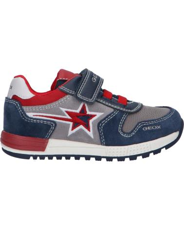 Scarpe sport per Bambino GEOX B263CA 022FU B ALBEN C4244 NAVY-DK RED
