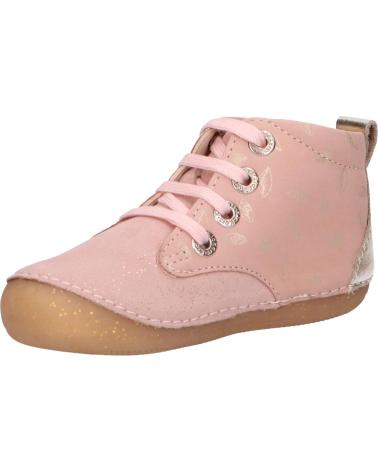 Botas de Menina KICKERS 829688-10 SONIZA GOAT 133 ROSE CLAIR