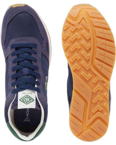 Sportif pour Homme LACOSTE ZAPATILLAS PARTNER 70S PARA HOMBRE EN COLOR AZUL