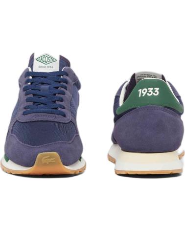 Sportif pour Homme LACOSTE ZAPATILLAS PARTNER 70S PARA HOMBRE EN COLOR AZUL