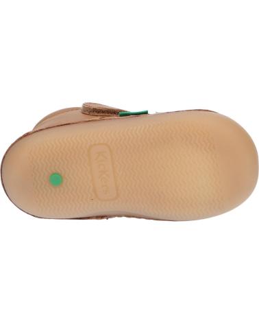 Botas de Niña y Niño KICKERS 584348-10 SABIO CUIR 116 CAMEL CLAIR