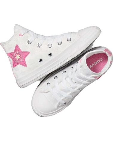 Stiefel für Mädchen und Junge CONVERSE MODELO CHUCK TAYLOR ALL STAR BLANCO