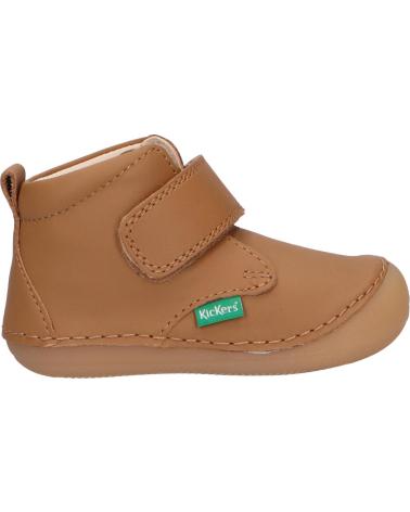 Botas de Niña y Niño KICKERS 584348-10 SABIO CUIR 116 CAMEL CLAIR