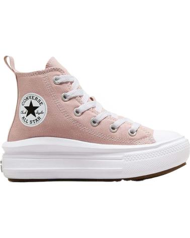 Sportif pour Fille et Garçon CONVERSE ZAPATILLAS CHUCK TAYLOR ALL STAR MOVE PARA NINOS UNISEX EN C ROSA