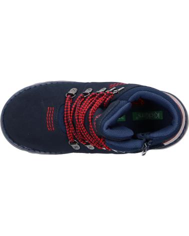 Botines de Niño KICKERS 878760-10 KICKNATURE CUIR 103 MARINE ROUGE