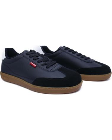 Zapatillas deporte pour Garçon LEVIS ZAPATILLAS JACKSON PARA NINOS EN COLOR NEGRO NEGRO