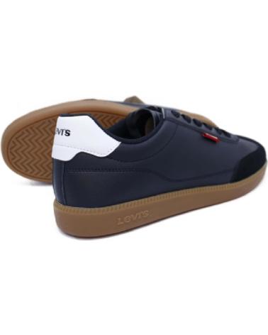 Zapatillas deporte pour Garçon LEVIS ZAPATILLAS JACKSON PARA NINOS EN COLOR NEGRO NEGRO