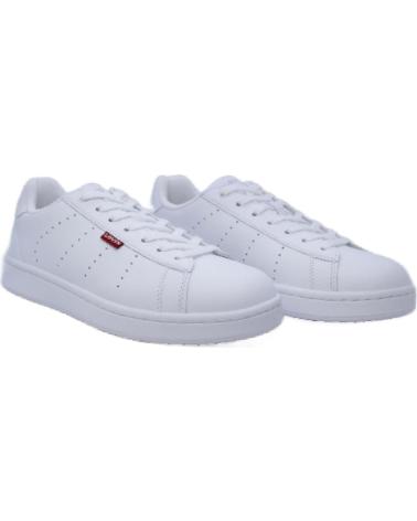 Sportif-De-Mujer-LEVIS-ZAPATILLAS-AVENUE-PARA-NINOS-EN-COLOR-BLANCO