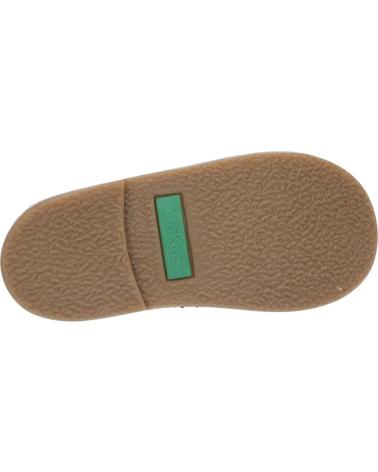 Botins de Menina e Menino KICKERS 748899-10MAELIO COW 102 MARINE METALLIS