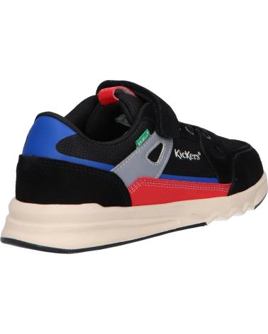 Sportschuhe für Junge KICKERS 910830-30 KIFUJIN 83 NOIR ROUGE BLEU