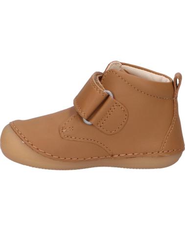 Botas de Niña y Niño KICKERS 584348-10 SABIO CUIR 116 CAMEL CLAIR