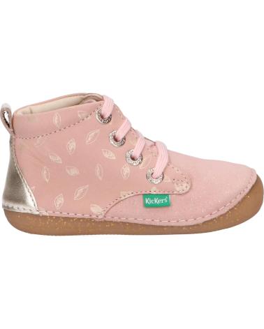 Stivali per Bambina KICKERS 829688-10 SONIZA GOAT 133 ROSE CLAIR